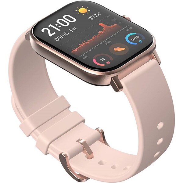 Smartwatch XIAOMI AmazFit GTS, Android/iOS, silicon, Rose Pink