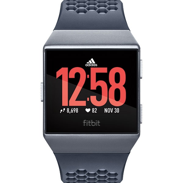 Smartwatch FITBIT Ionic, Adidas Edition, Android/iOS, silicon, Blue Gray