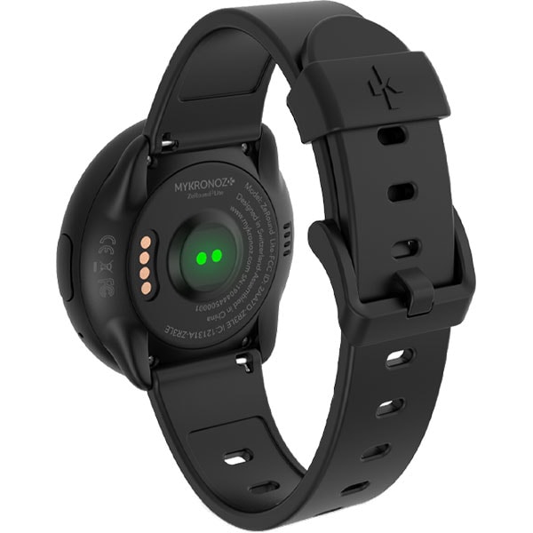 Smartwatch MYKRONOZ ZeRound3 Lite, Android/iOS, silicon, negru