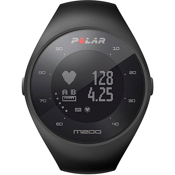 Smartwatch POLAR M200 Android/iOS, silicon, Medium/Large, Black
