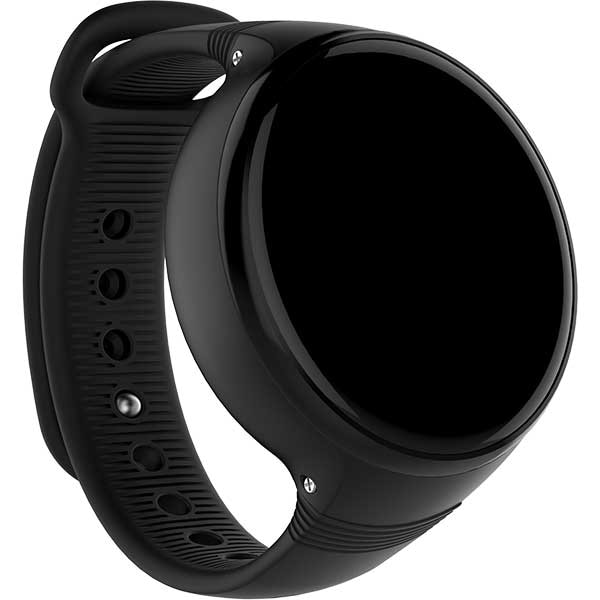 Smartwatch pentru copii MYRIA MY9515BK, Android, silicon, negru