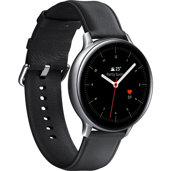 Smartwatch SAMSUNG Galaxy Watch Active 2 44mm, Wi-Fi, Android/iOS, Stainless steel, Argintiu
