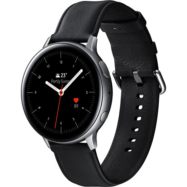 Smartwatch SAMSUNG Galaxy Watch Active 2 44mm, Wi-Fi, Android/iOS, Stainless steel, Argintiu
