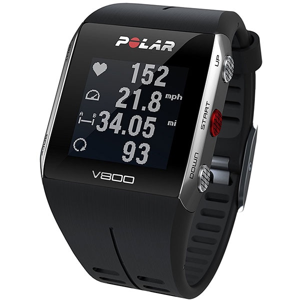 Smartwatch POLAR V800 Android/iOS, silicon, Black