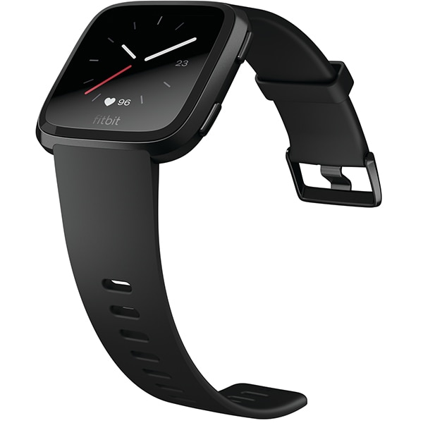 Smartwatch FITBIT Versa, Android/iOS, silicon, Black