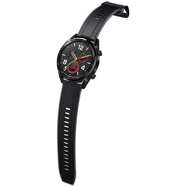 Smartwatch HUAWEI Watch GT, Android/iOS, silicon, negru