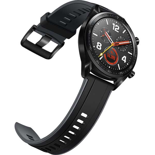 Smartwatch HUAWEI Watch GT, Android/iOS, silicon, negru