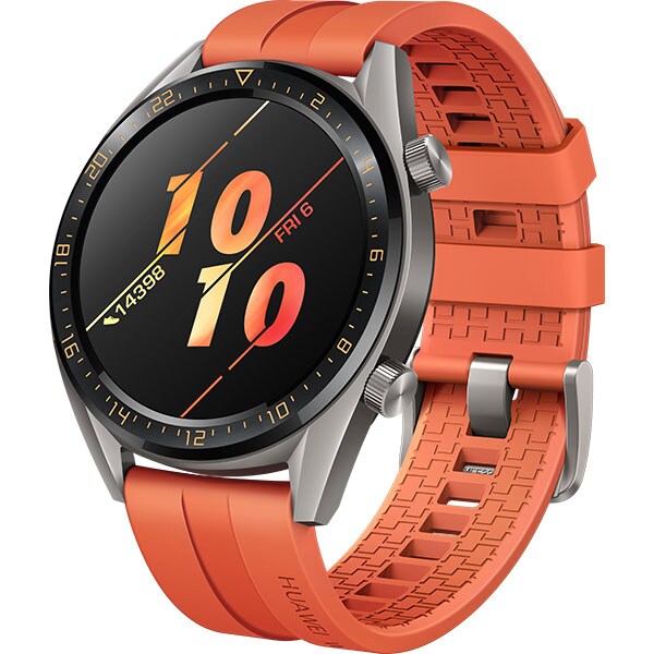 Smartwatch HUAWEI Watch GT, Android/iOS, silicon, orange