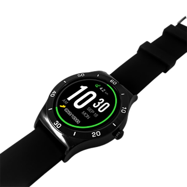 Smartwatch EVOLIO X- Watch 4 Android, silicon, negru