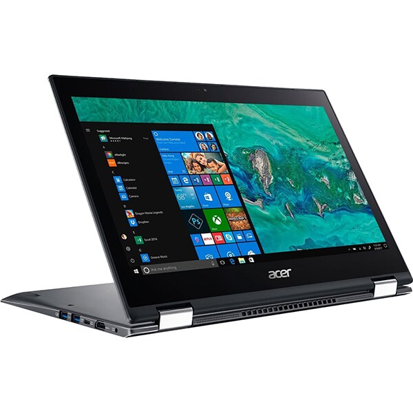Laptop 2 in 1 ACER Spin 5 SP513-53N-74MJ, Intel® Core™ i7-8565U pana la 4.6GHz, 13.3" Full HD Touch, 8GB, SSD 512GB,  Intel® UHD Graphics 620, Windows 10 Pro