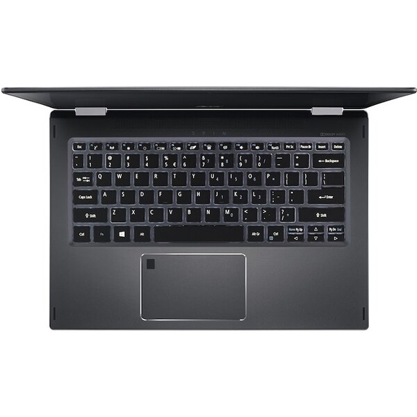 Laptop 2 in 1 ACER Spin 5 SP513-53N-74MJ, Intel® Core™ i7-8565U pana la 4.6GHz, 13.3" Full HD Touch, 8GB, SSD 512GB,  Intel® UHD Graphics 620, Windows 10 Pro