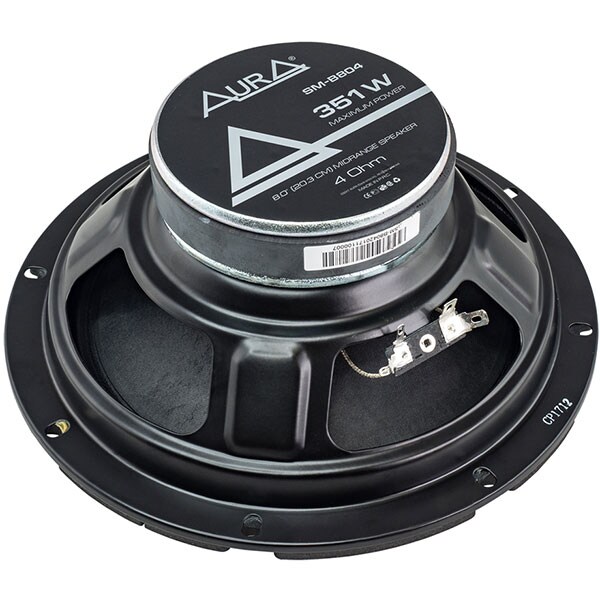 Boxe auto AURA SM B804, 201W RMS, 1 cale, 20 cm