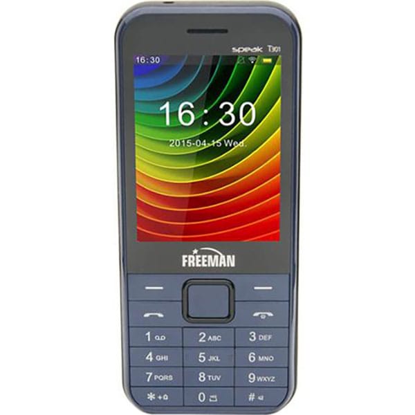Telefon E-BODA Freeman Speak T301, 32MB RAM, 2G, Dual SIM, Blue
