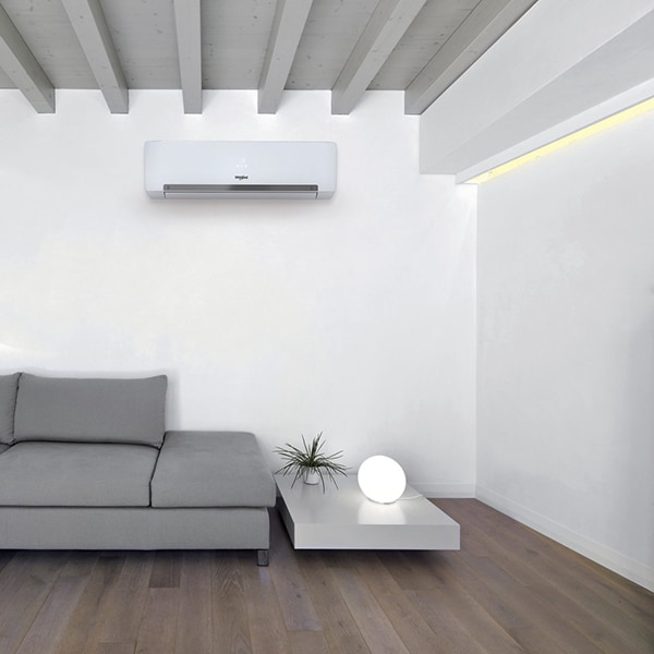 Aparat de aer conditionat cu inverter WHIRLPOOL SPIW 422, 24.000BTU/h, A++, alb