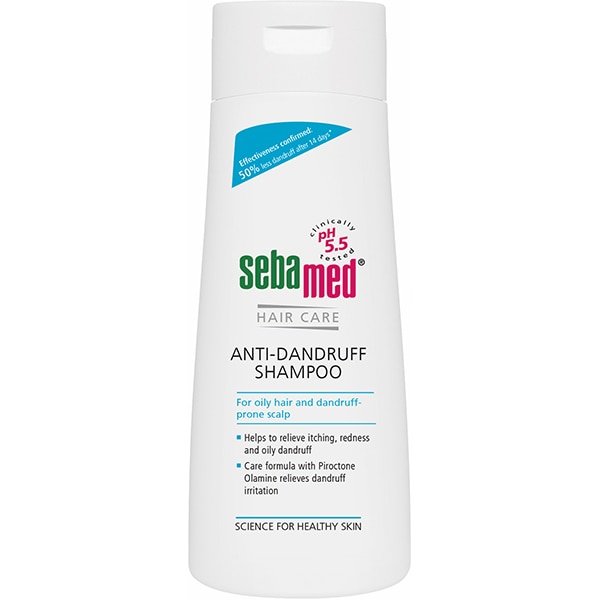 Sampon antimatreata SEBAMED Sensitive Skin, 200ml