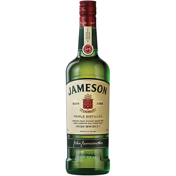 Whisky Jameson Irish, 0.7L + 2 pahare
