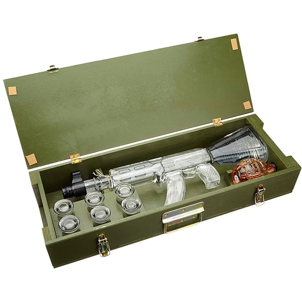 Vodka Red Army Kalashnikov, 0.7L + 6 pahare