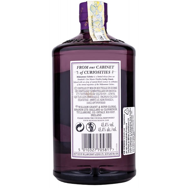 Gin Hendrick's Midsummer Solstice, 0.7L