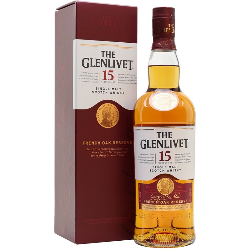 Whisky Glenlivet 15YO, 0.7L