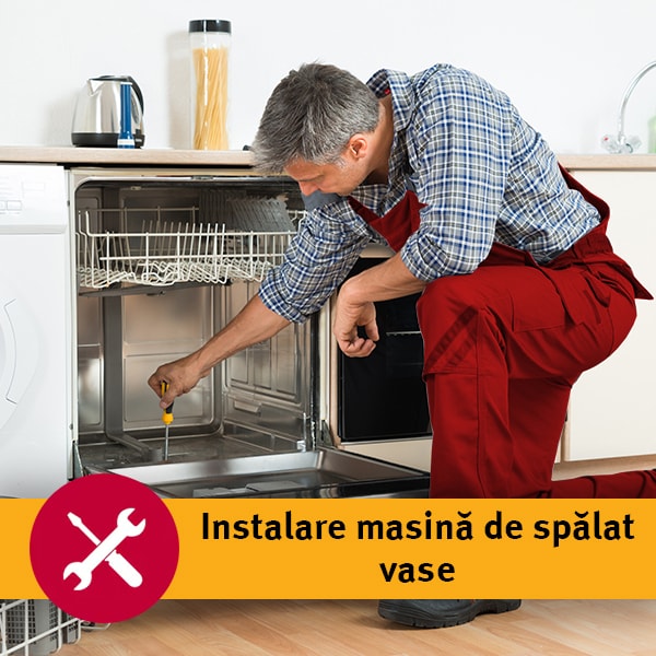 Instalare masina de spalat vase in 1-3 zile lucratoare