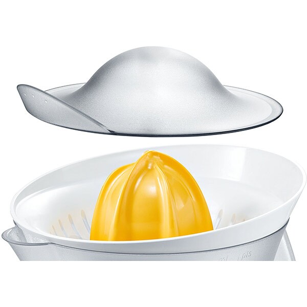 Storcator citrice BOSCH VitaPress MCP3000N, 0.8l, 25W, 1 treapta putere, alb-galben