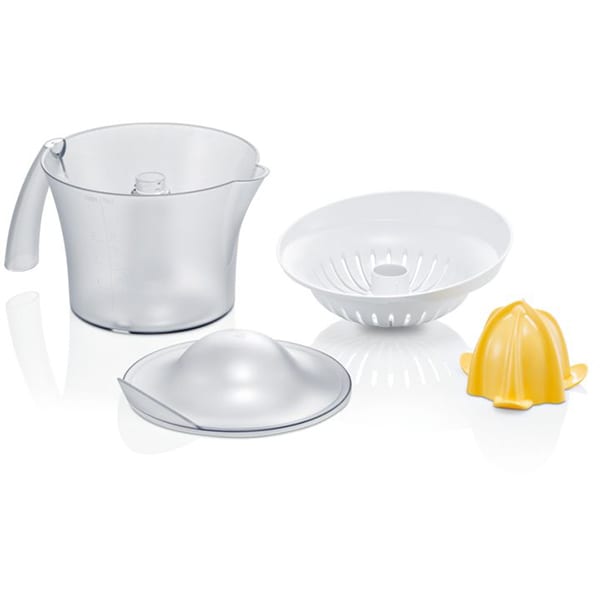 Storcator citrice BOSCH MCP3500, 0.8l, 25W, 1 treapta putere, alb - gri inchis