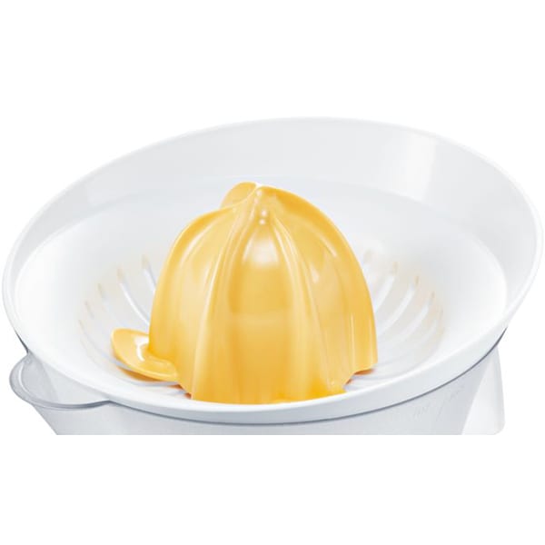 Storcator citrice BOSCH MCP3500, 0.8l, 25W, 1 treapta putere, alb - gri inchis