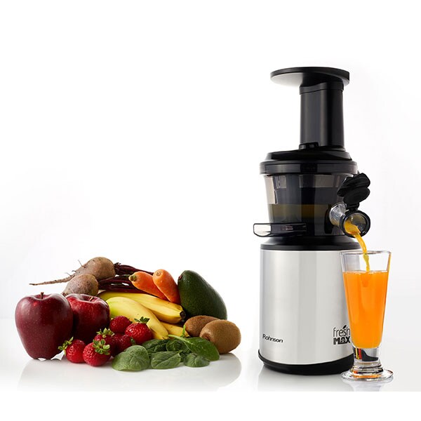 Storcator fructe si legume ROHNSON Fresh Max R460, 0.4l, 150W, argintiu-negru