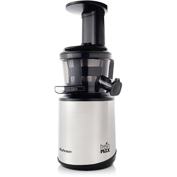 Storcator fructe si legume ROHNSON Fresh Max R460, 0.4l, 150W, argintiu-negru