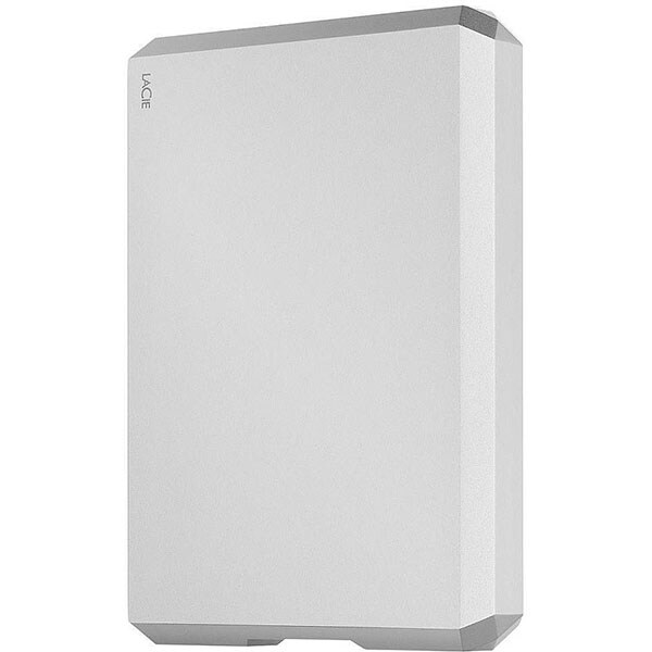 Hard Disk extern LACIE STHG4000400, 4TB, USB 3.1 Type C, aluminiu