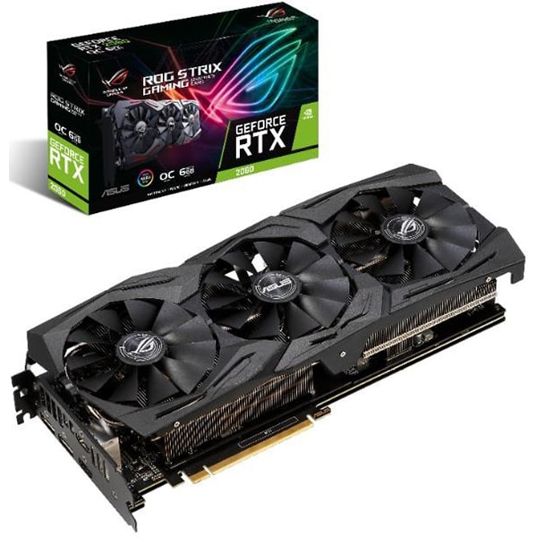 Placa video ASUS NVIDIA GeForce RTX 2060, 6GB GDDR6, 192bit, STRIX-RTX2060-O6G-GAMING