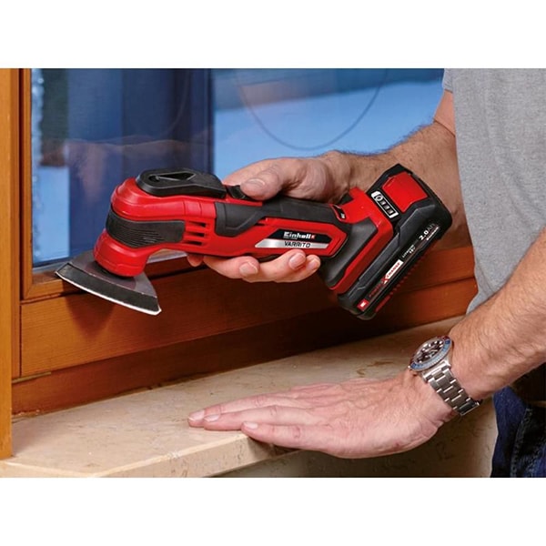 Unealta multifunctionala EINHELL VARRITO, 18V, 40000RPM, fara acumulator, 8 accesorii