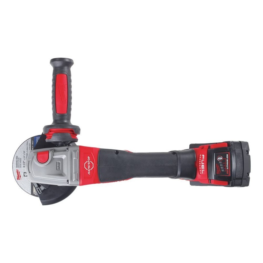 Polizor unghiular (flex) MILWAUKEE M18 CAG125XPDB-502X, 18V, 2 acumulatori 5.0Ah, 125mm, 8500RPM, motor brushless