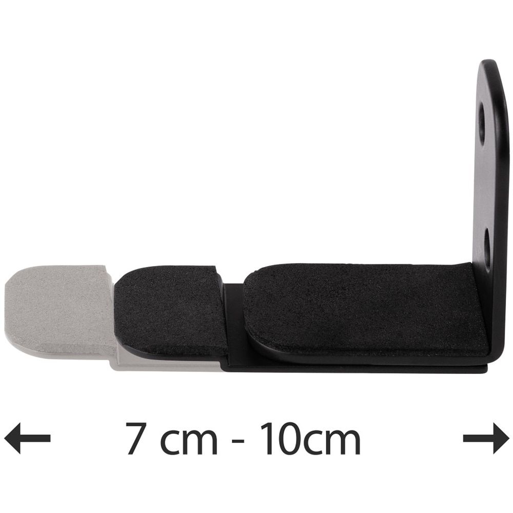 Suport Soundbar perete HAMA 108745, fix, 10kg, negru