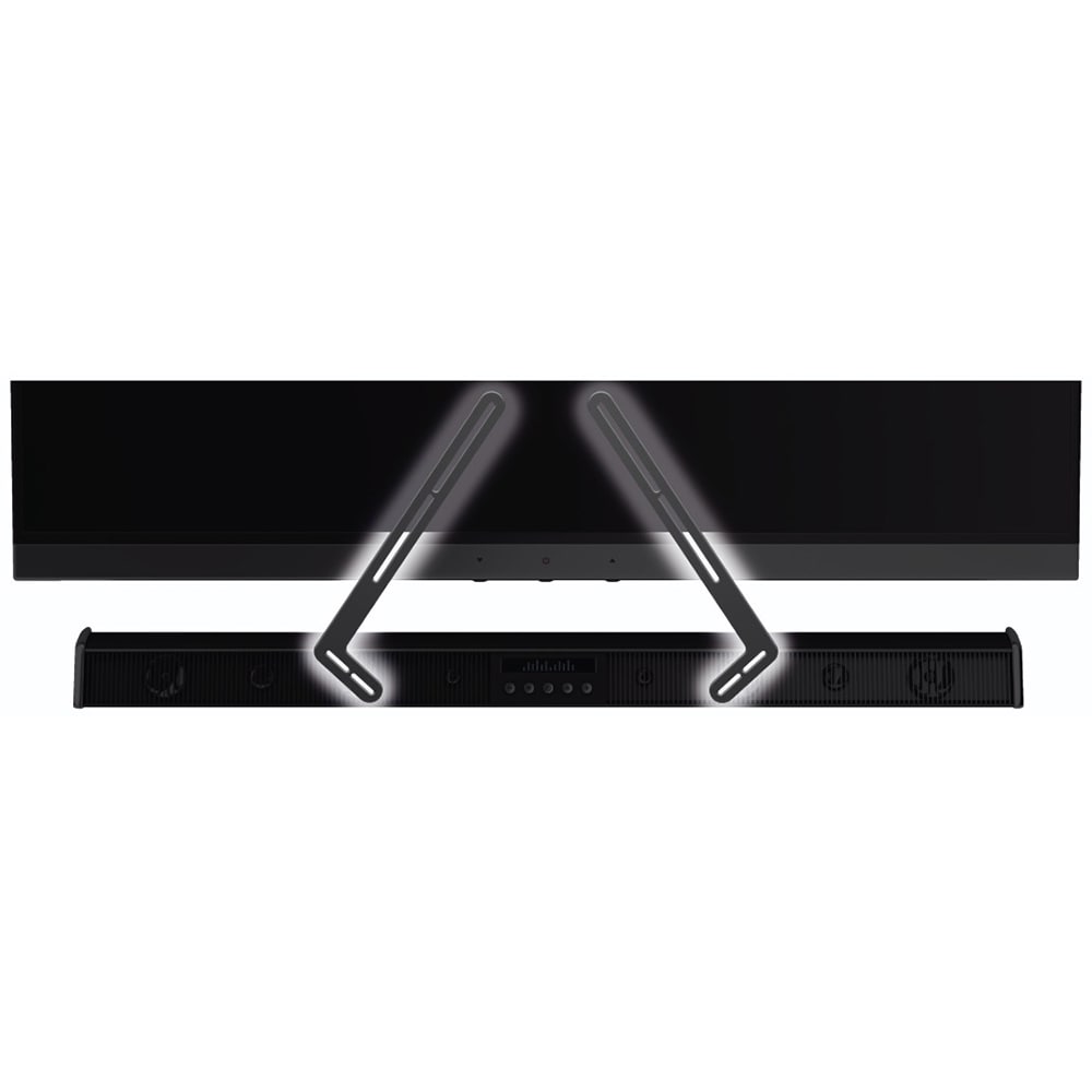 Suport Soundbar perete HAMA 118026, fix, 20kg, negru