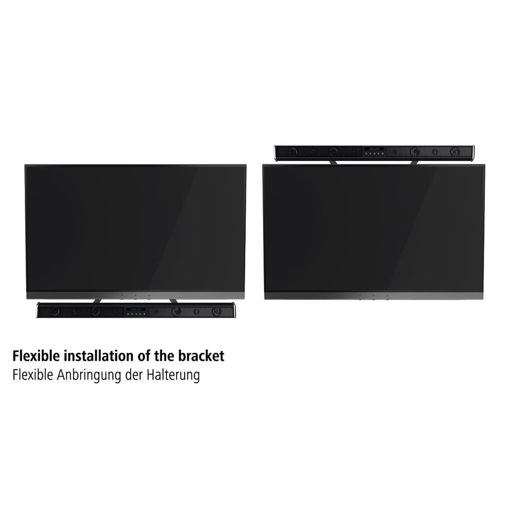 Suport Soundbar perete HAMA 118026, fix, 20kg, negru