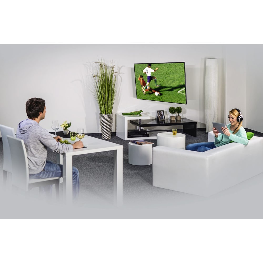 Suport TV perete HAMA 118100, reglabil, 19-48", 20kg, negru