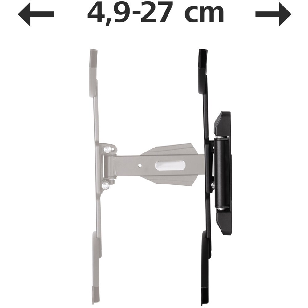 Suport TV perete HAMA 118630, reglabil, 32-65", 35kg, negru