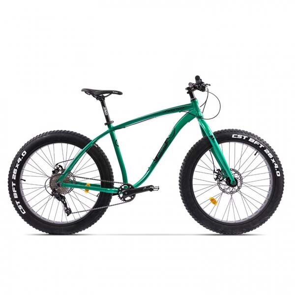 Bicicleta Fat Bike PEGAS Suprem FX 17 10S, Verde Smarald