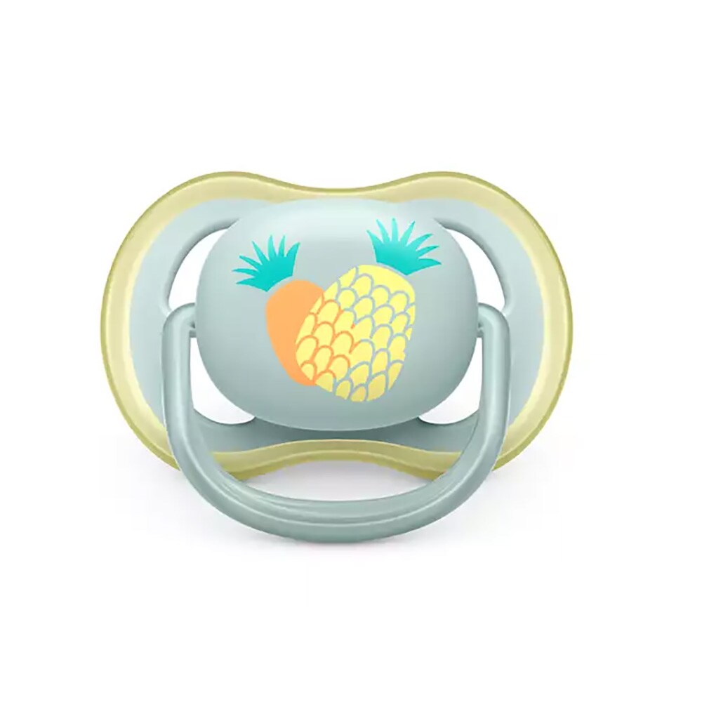 Suzeta PHILIPS AVENT Ultra Air SCF085/12, 0 luni+, 2 buc, multicolor