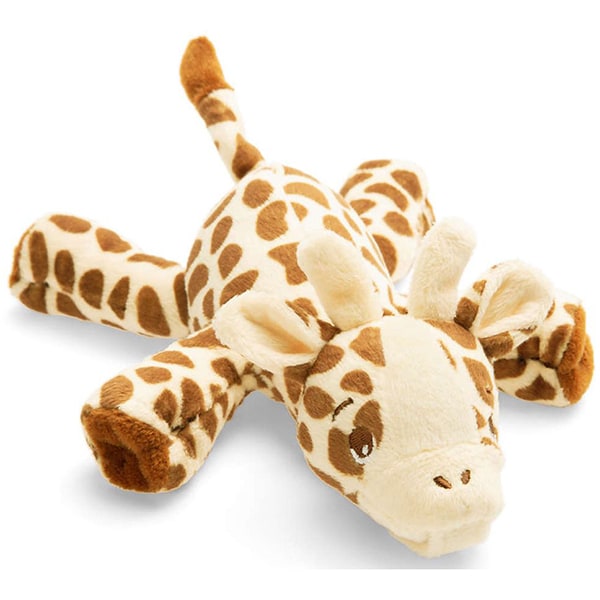 Suzeta ortodontica cu jucarie de plus Girafa PHILIPS AVENT Ultra Soft SCF348/11, 0-6 luni, bleu-maro