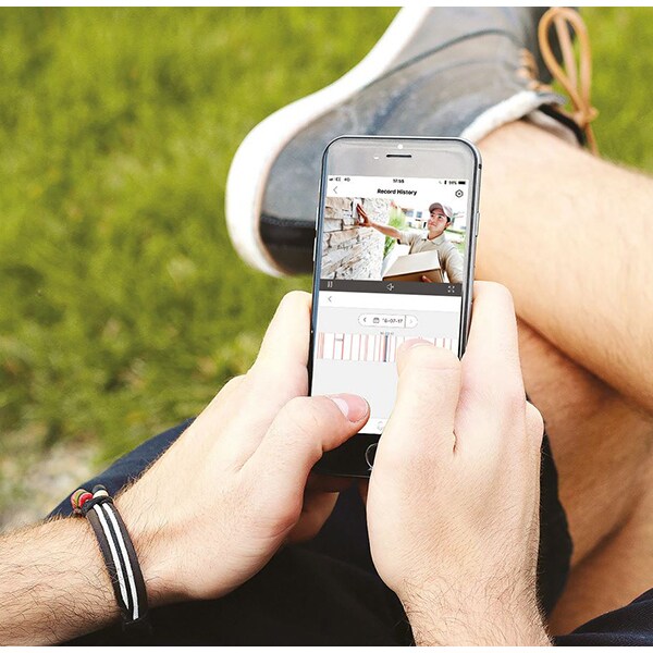 Camera supraveghere Wireless exterior YALE SV-DAFX-W EU, Full HD 1080p, IR, Night Vision, alb