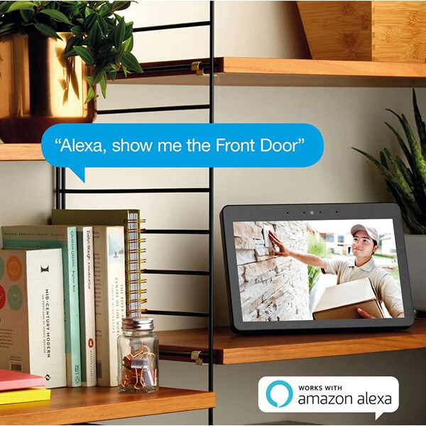 Camera supraveghere Wireless exterior YALE SV-DAFX-W EU, Full HD 1080p, IR, Night Vision, alb