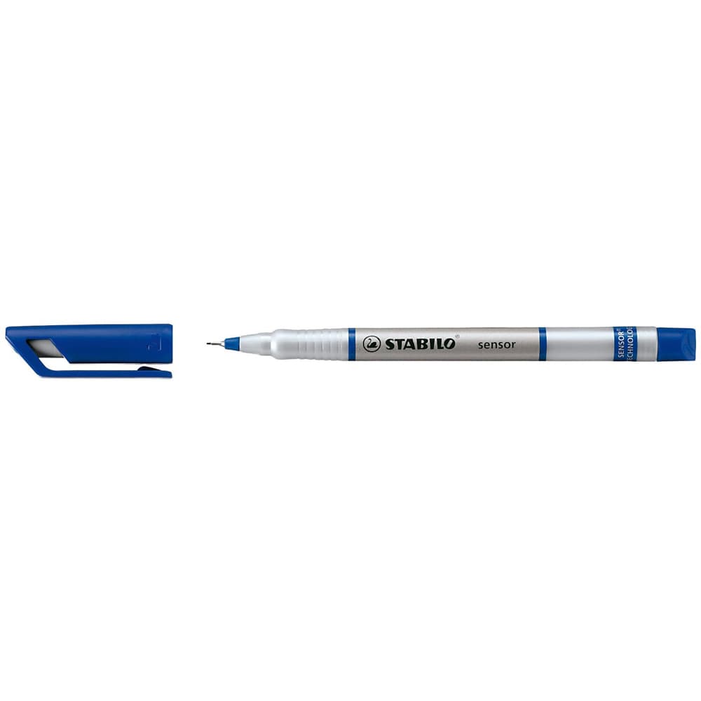 Liner STABILO Sensor, 0.3 mm, albastru