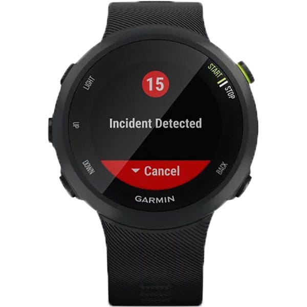 Smartwatch GARMIN Forerunner 45, Android/iOS, silicon, Large, black
