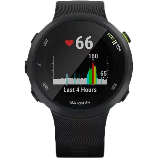 Smartwatch GARMIN Forerunner 45, Android/iOS, silicon, Large, black
