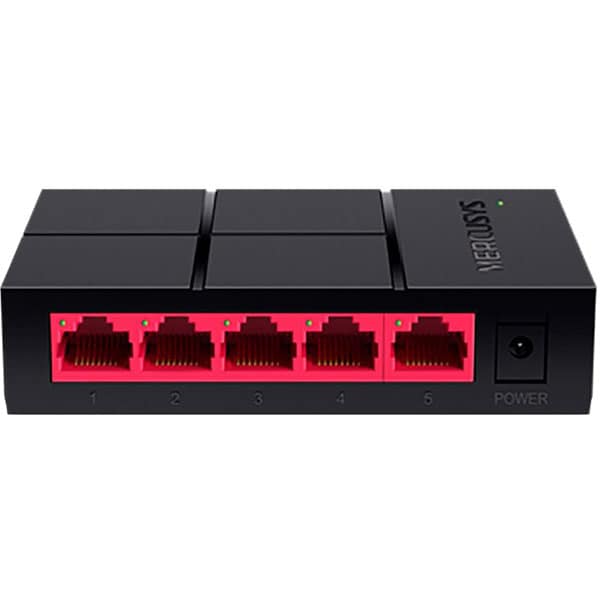 Switch MERCUSYS MS105G, 5 porturi Gigabit, negru