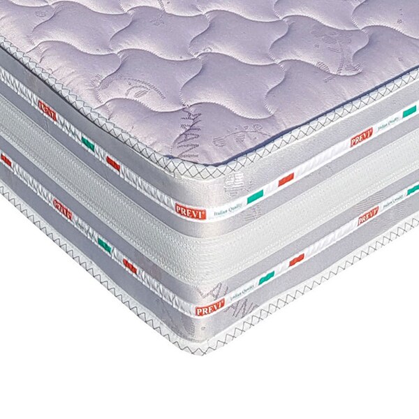 Saltea ortopedica PREVI Medical 14+5 cm, 160 x 200 cm, Fermitate medie, Lavanda Air-Fresh