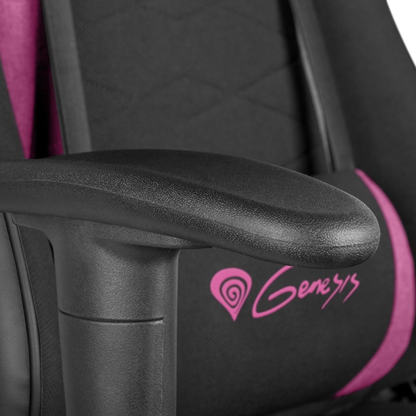 Scaun gaming NATEC Genesis Nitro 440, negru-violet