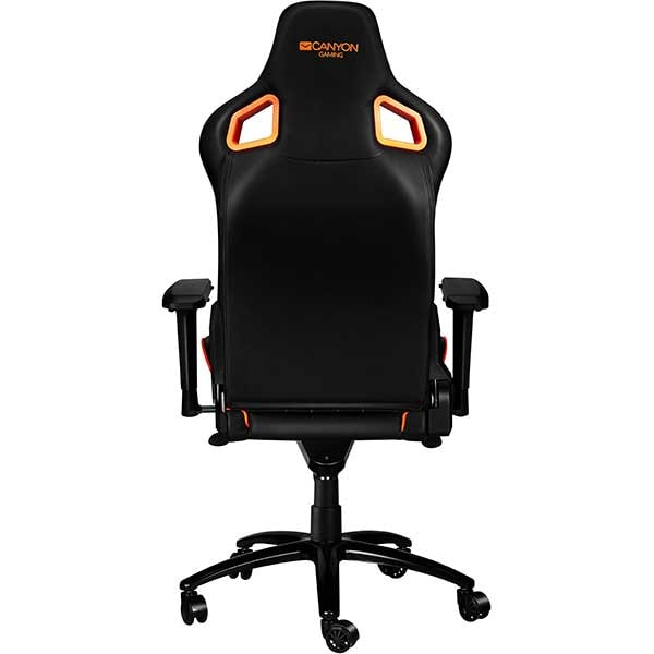 Scaun Gaming CANYON Corax CND-SGCH5, negru-portocaliu